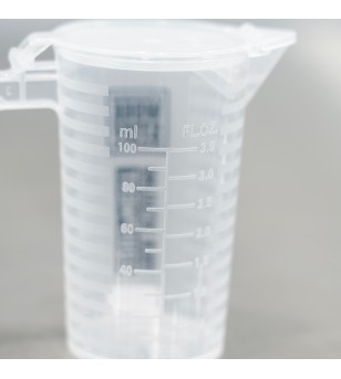 Sizeer Measuring Cup 100ml - Mini pichel plástico de medición | Work Stuff